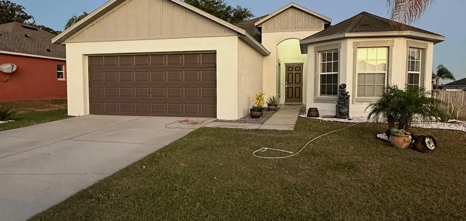 Home exterior after repainting
